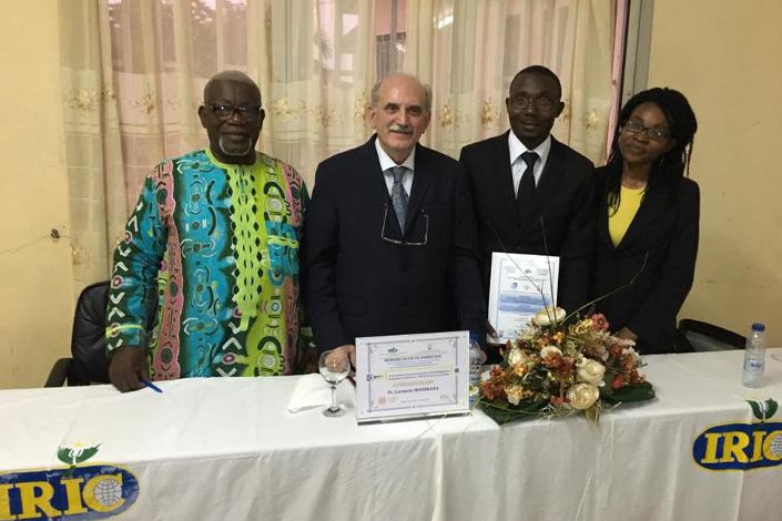 Thesis Defense at the Institute for International Relationships of Cameroon (IRIC), Yaoundé.